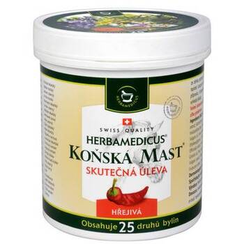 Koňská mast hřejivá 250 ml